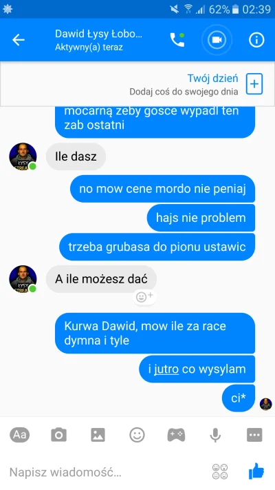 kom3ntator - dogadujemy z Rekinem oplate za race dymna czarna :)
#danielmagical