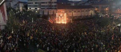 tylkokwas - Dzisiejsza manifestacja w 30 tysięcznym mieście w północnej Katalonii.

...