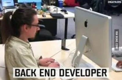 G.....s - @wykop: Backend developer mówicie? ( ͡° ͜ʖ ͡°)