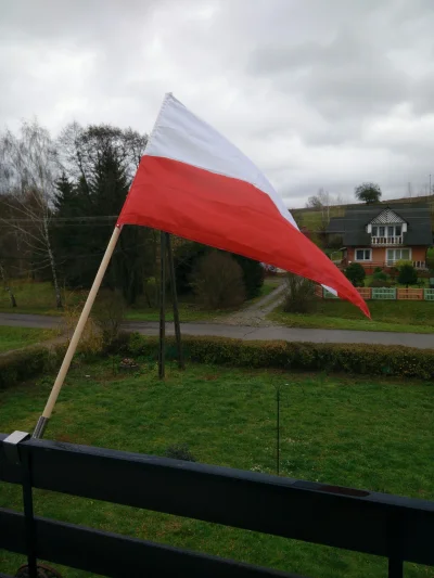 Euthymol - Flaga na wykopie, plus ta wywieszona przed domem, a patriotyzm i duma w se...