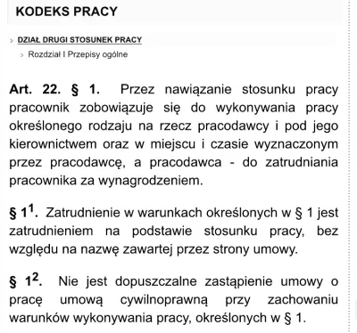 B.....u - Polska — państwo bezprawia. 
Kodeks pracy zawiera odpowiednie regulacje, kt...