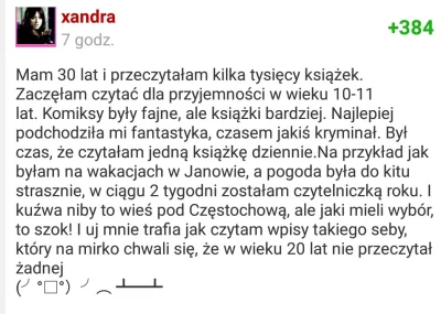 I.....n - @Falcon999 a taka oczytana i rozgarnięta się wydaje XD