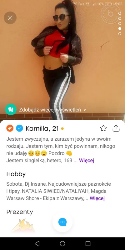 krzysztof-piechota - To mi się artystka trafiła 
#tinder #badoo