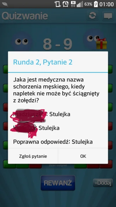 m.....l - Piszecie: "stuleja"
"ale z ciebie stuleja"
"Atak stulejarzy " 
a wgl wiecie...