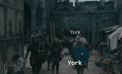 w.....a - Oglądam dzisiaj piąty sezon #wikingowie i zastanawiam sie czy mogłem w York...