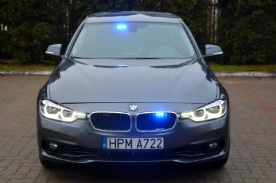 Rokoko87 - To nowe policyjne BMW (Z Sokółki) ma krzywo spasowaną maskę. Pewnie uszkod...