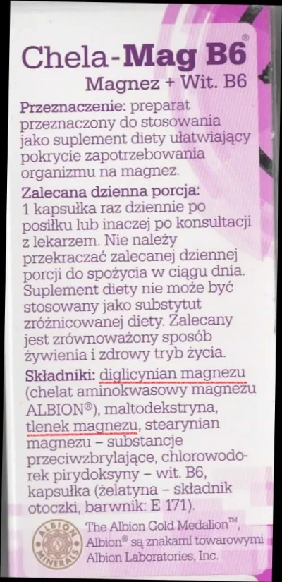 l.....d - Myślałem, że kupiłem dobry magnez, ale teraz nie jestem pewny. Jak widać, w...