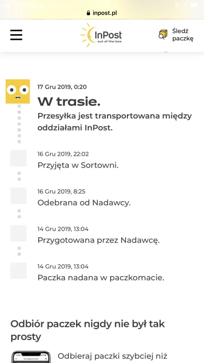 Zaff - Będzie dziś, czy nie ma szans? ( ͡° ʖ̯ ͡°) 

#inpost #wykopaka