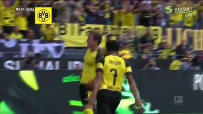 zwyczajne-wykopowe-konto - Mario Götze - Borussia Dortmund 3:2 FC Augsburg
#mecz #go...