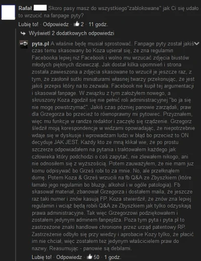 Vasek - Koza jest większym debilem, niż myślałem :D
No to teraz raczej ostatecznie k...