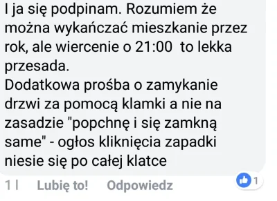 Iamamm - @Sieniu są ludzie którym przeszkadza w bloku klapniecie zapadki od drzwi