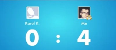 kajtek911 - #songpop1



zgłaszam wynik



@Karol4722 vs @kajtek911

 0:4 

http://ww...