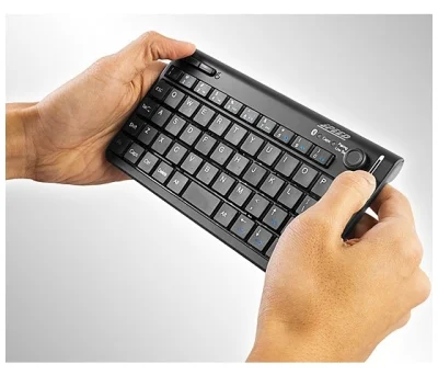 chato - #gadget: miniaturowa klawiatura (#Bluetooth) z wbudowaną myszką (ze scrollem ...