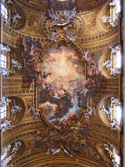 tredecim - sklepienie kościoła Gesù w Rzymie robi wrażenie ʕ•ᴥ•ʔ: 

http://www.ital...