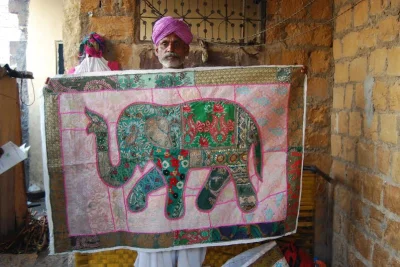 easnadh - Mirki, kto chce mieć w domu taki fajowy rajasthański patchwork ze słoniem? ...