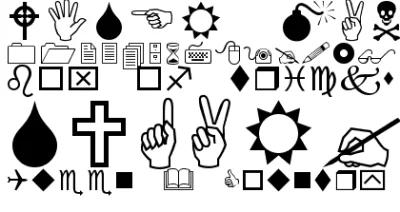 iamthewalrus - @Jaqp: wingdings