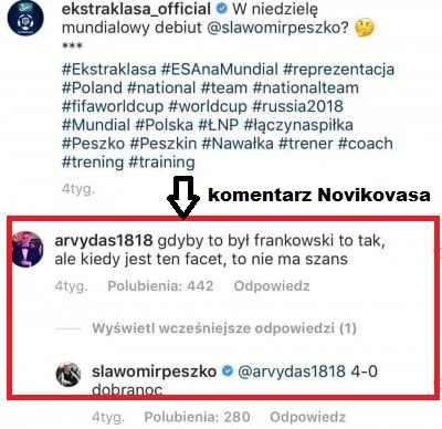 LukaszN - Przypomniał sobie w trakcie meczu komentarze z Instagrama i mu prąd odcięło...