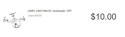 Andczej - Dron LiDiRC L8HW - 10$, przeceniony z ~65$ na Gearbest

z kuponem: L8HW
...