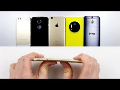 NaxZST - iPhone 6 Bend Test + HTC One M8, Moto X, Nokia