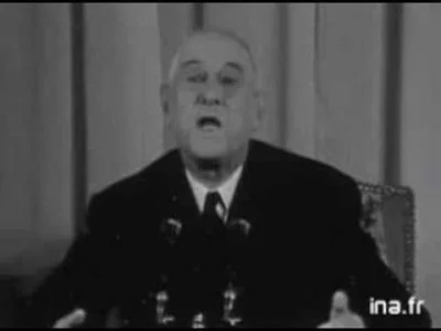 NadiaFrance - W materiale filmowym, De Gaulle mówiący po polsku.

O -bodajże- Pétai...