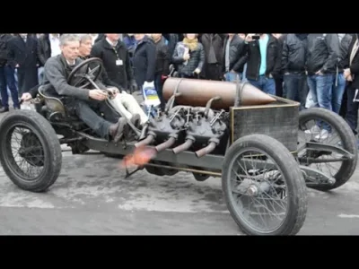 ByeBla - Darracq V8 1905
#historia #motoryzacja #samochody