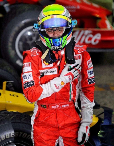 Kejran - Plusujcie Felipe Masse, ostatniego z kierowców Ferrari, najbliżej mistrzostw...