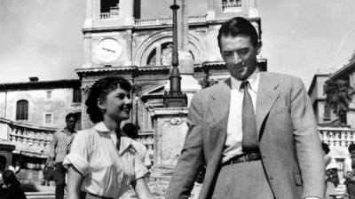 shackup - Dzisiaj po raz pierwszy widziałem film Rzymskie wakacje (1953). Świetna kom...