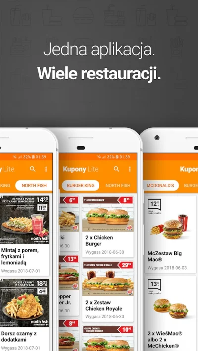 booncol - Nowa aktualizacja aplikacji wprowadza obsługę kuponów innych restauracji. A...