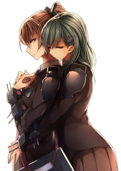 BlackReven - #randomanimeshit #kyouya #kantaicollection #kumano #suzuya #yuri