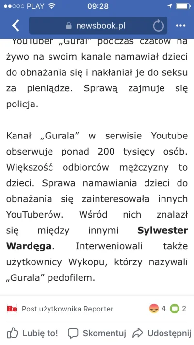 Babazkebaba - Wypok w akcji #wykopafera https://newsbook.pl/2018/03/26/znany-youtuber...