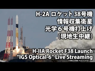 J.....I - Za 30 minut #jaxa leci w kosmos rakietą H-II wyprodukowaną przez #Mitsubish...