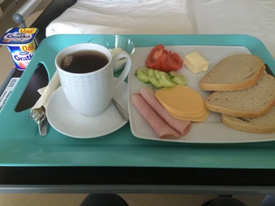 Nuggerath - #operacja #szpital #jedzenie #nuda

Tak wyglada moje dzisiejsze sniadanko...