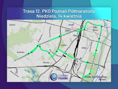 CzasNaPoznan - W niedzielę 12. PKO Poznań Półmaraton ( ͡° ͜ʖ ͡°) To już 12. edycja te...