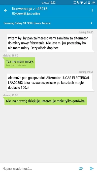 Pawciosl - Co te janusze to ja nie... #olx #januszebiznesu #heheszki