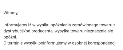 U.....y - Ale mnie to #!$%@?. Zamawiam rzecz której potrzebuje za maksymalnie dwa dni...