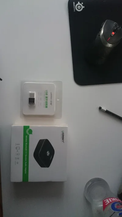 krol_magnezu - Dziś dostałem reciver BT oraz dongiel usb bt 4.1 znanej i cenionej fir...