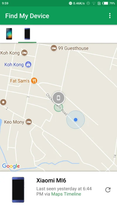 Kubasseek - Wczoraj zgubiłem telefon w Kambodży. Obecnie już offline, czyli ktoś go z...