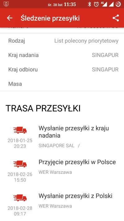 okikus - #alipaczka Co oznacza ten status? Moja paczka wraca #!$%@? do Singapuru?