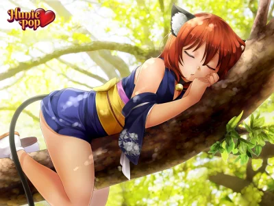 FlaszGordon - #randomanimeshit #art #kitsunemimi [ #huniepop #momo ]
Kociak poszedł ...