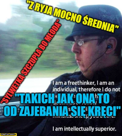 ZAWADIAK - > z ryja mocno średnia, sylwetka szczupła bo młoda. Takich jak on to od z-...