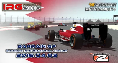IRG-WORLD - Live stream z GP Bahrainu serii #f1 w lidze IRG World: https://www.youtub...
