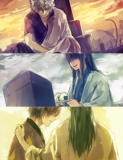 wykopowy_on - #randomanimeshit #gintama
#gintokisakata #kotaroukatsura #shinsuketaka...