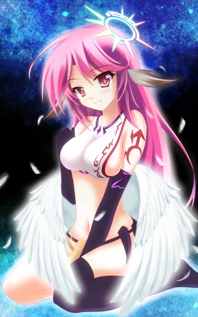 80sLove - Jibril z anime No Game No Life - autor: Midori Rin

http://www.pixiv.net/me...