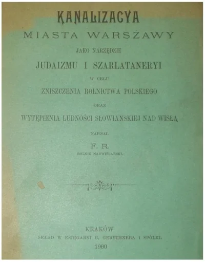 Agent_WSI - Plugawa żydowska propaganda, tfu! Przecież każdy Prawdziwy Polak wie, że ...