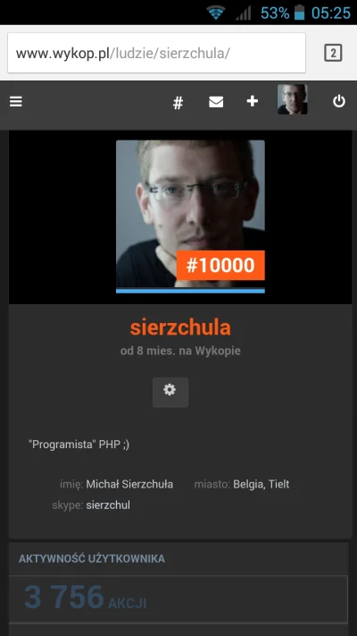 sierzchula - Przewidywane są nagrody dla dziesięcio tysięcznego wykopka? ( ͡° ͜ʖ ͡°)
...