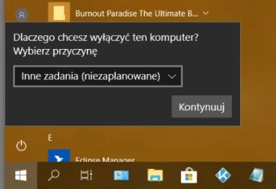 nestor44 - Mirki, mam pytanie. Od rana #windows10 pyta mnie dlaczego chce wyłączyć ko...