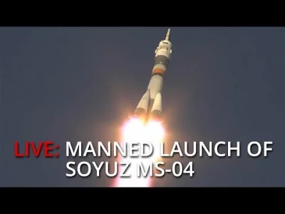 A.....1 - Zaraz start rakiety na ISS z Bajkonuru LIVE.
#kosmos #iss #soyuz #spacex
