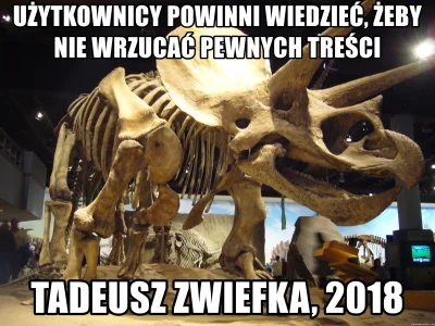 z.....a - > Użytkownicy powinni wiedzieć, żeby nie wrzucać pewnych treści

Na przyk...