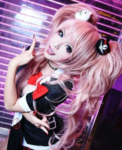 Smuffiasty - #randomanimeshit #cosplay #danganronpa #junkoenoshima