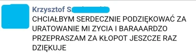 seven4pl - Bardzo miło otrzymać taką wiadomość 2 dni po reanimacji człowieka... Sam i...